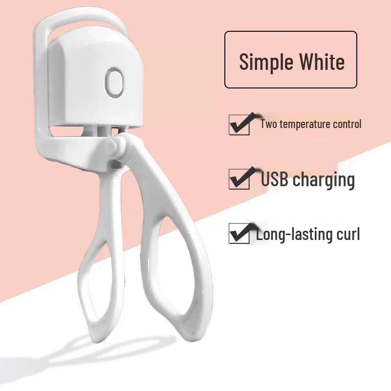 New Rechargeable Electric Heated Eyelash Curler – Long-lasting Curling and Shaping