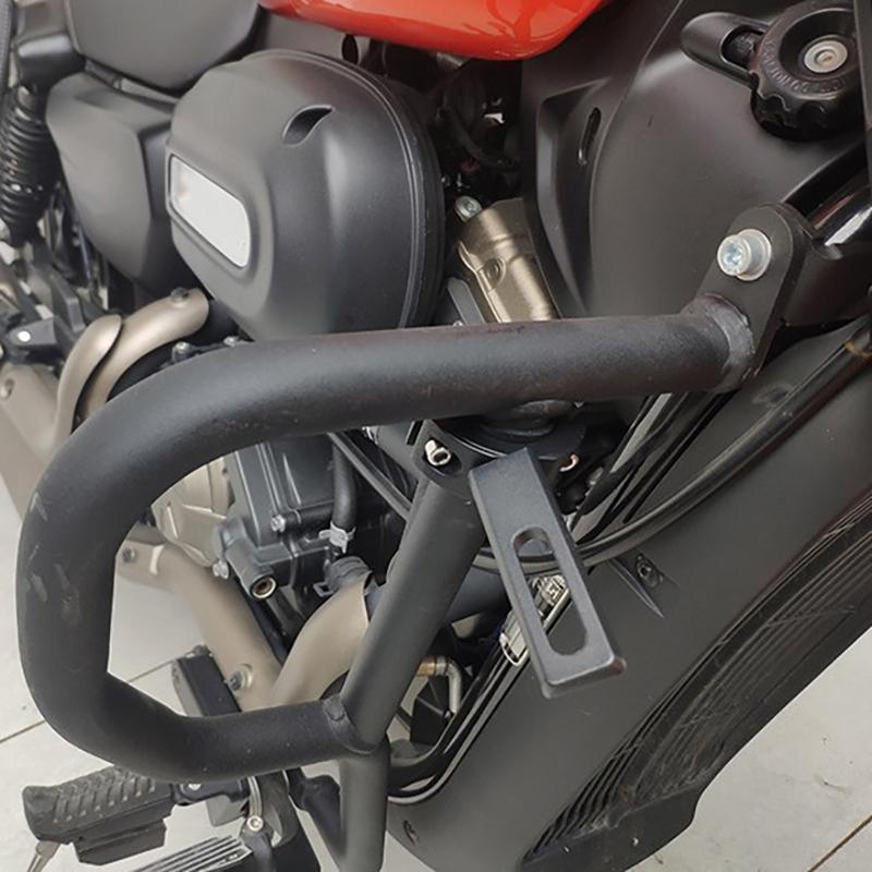 Motorcycle Extension Bracket Spotlight External Fixed Lamp Holder lighting extension Fork Handle Bracket Adjustable 20mm-36mm