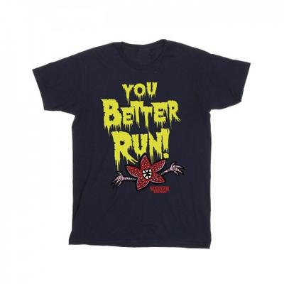 Netflix Mens Stranger Things You Better Run T-Shirt