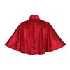 Victorian Velvet Cape Stand Collar Halloween Cloak Multi-functional Cosplay Costume  Stage Costume