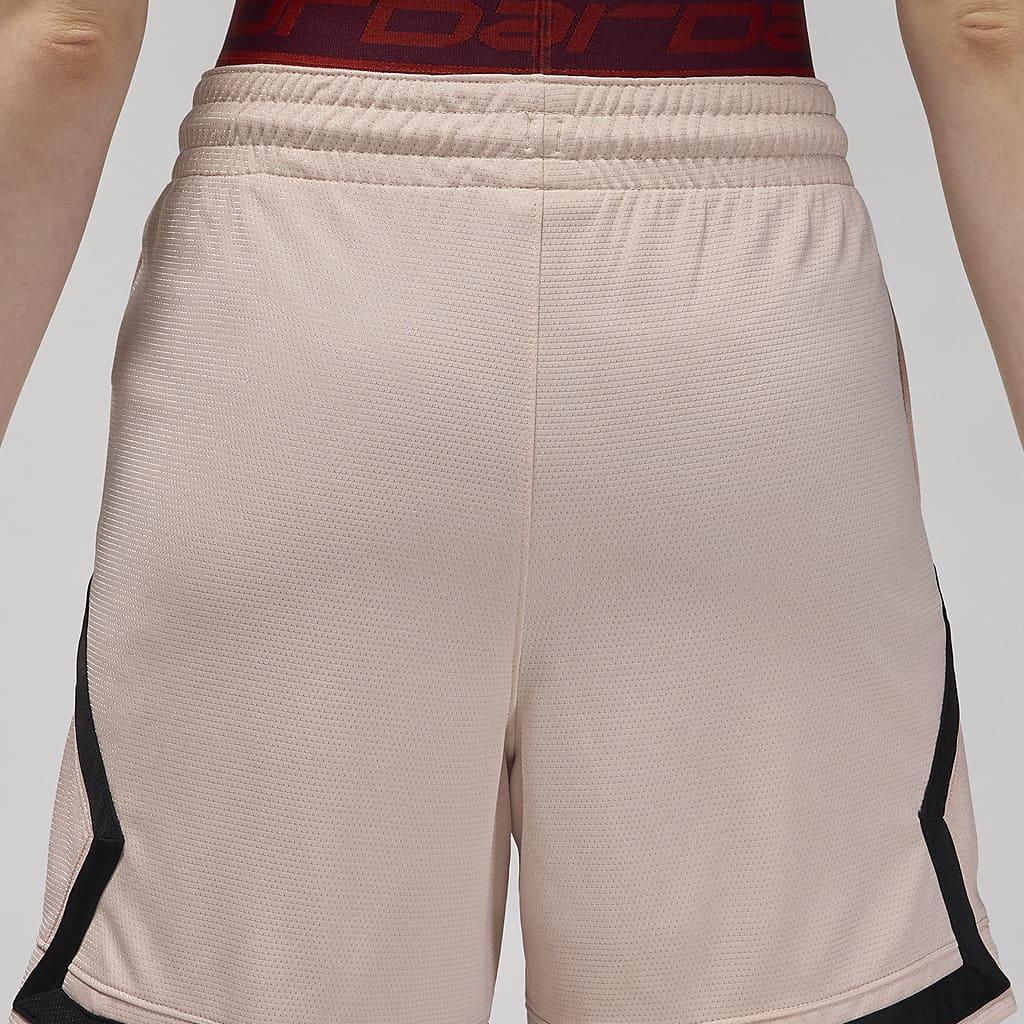Jordan Sport Logo Colorblock Quick-Dry Shorts Women Bottoms Particle-Beige FB4589-207