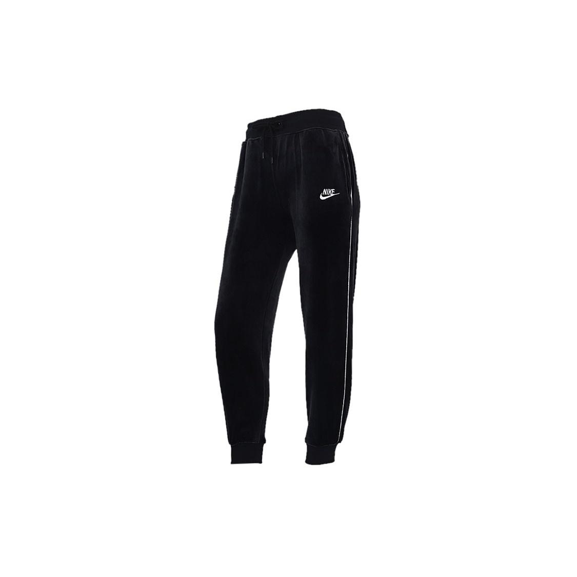 (WMNS) AS W Nike Sportswear HRTG Pant PLUSH KNIT Black Women s DD7106-010 L