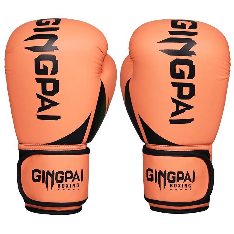 Professional Boxing Gloves Muay Thai Kickboxing Training Punching Bag Kids Adults PU Leather 6oz 8oz 10oz 12oz