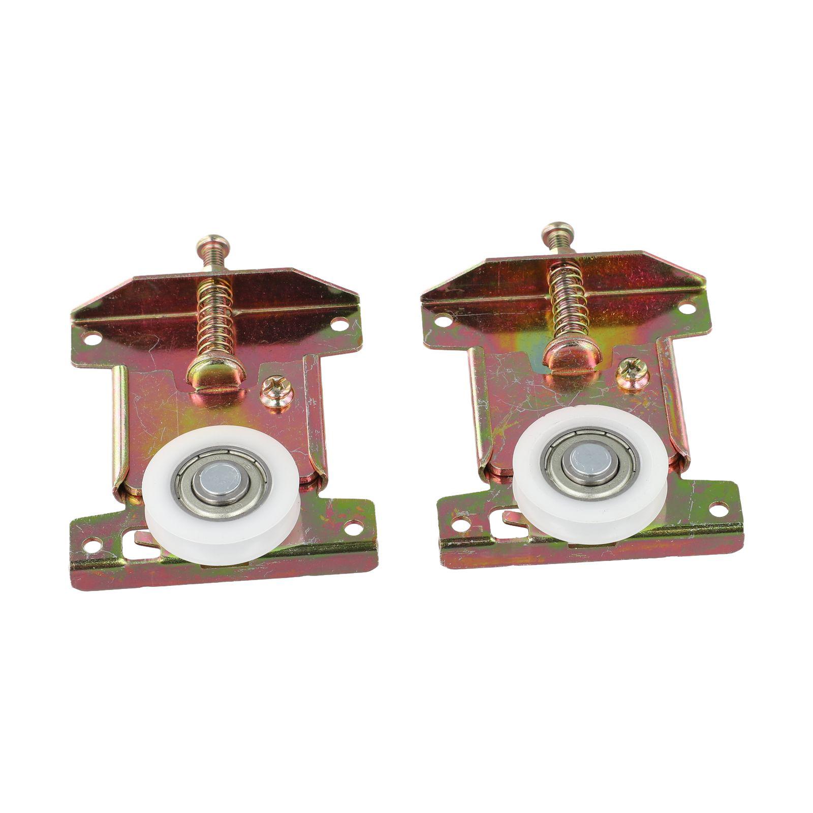 

Sliding Door Track Wheel Set Concaved Rollers for Cabinets