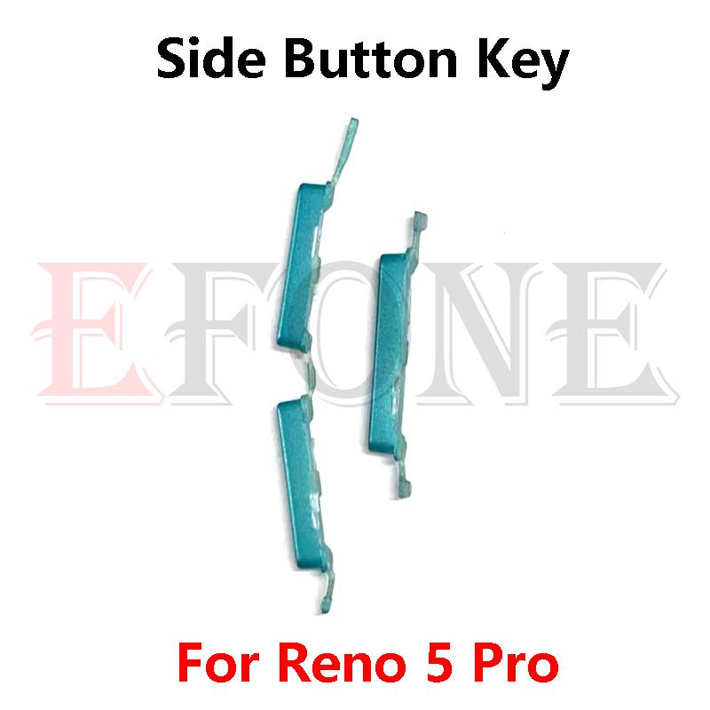 Für OPPO Reno5 Reno 5 Lite 5 Pro Plus 5F 5Z Pro Plus 4G 5G Ein/Aus-Knopf Lauter Leiser Seitentaste Taste