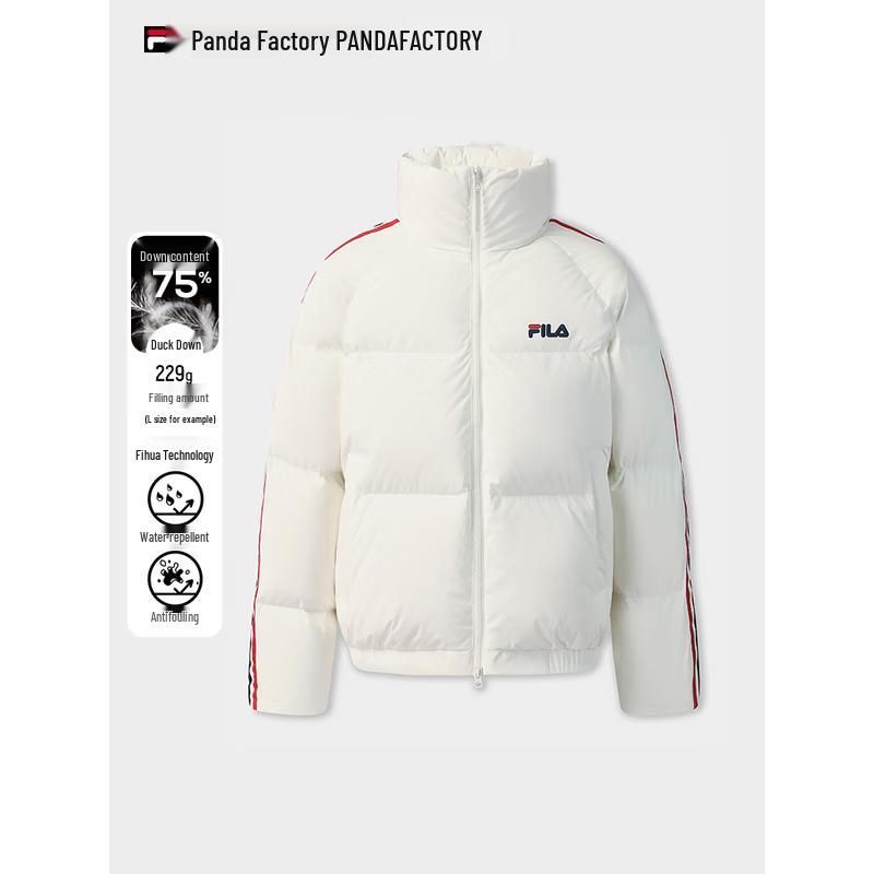 FILA 2025 Winter Couple's Stand Collar Down Jacket