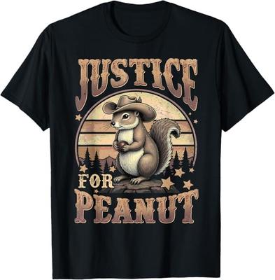Justice For Peanut The Squirrel TeeTrump Peanut Squirrel T-Shirt Unisex T-Shirt