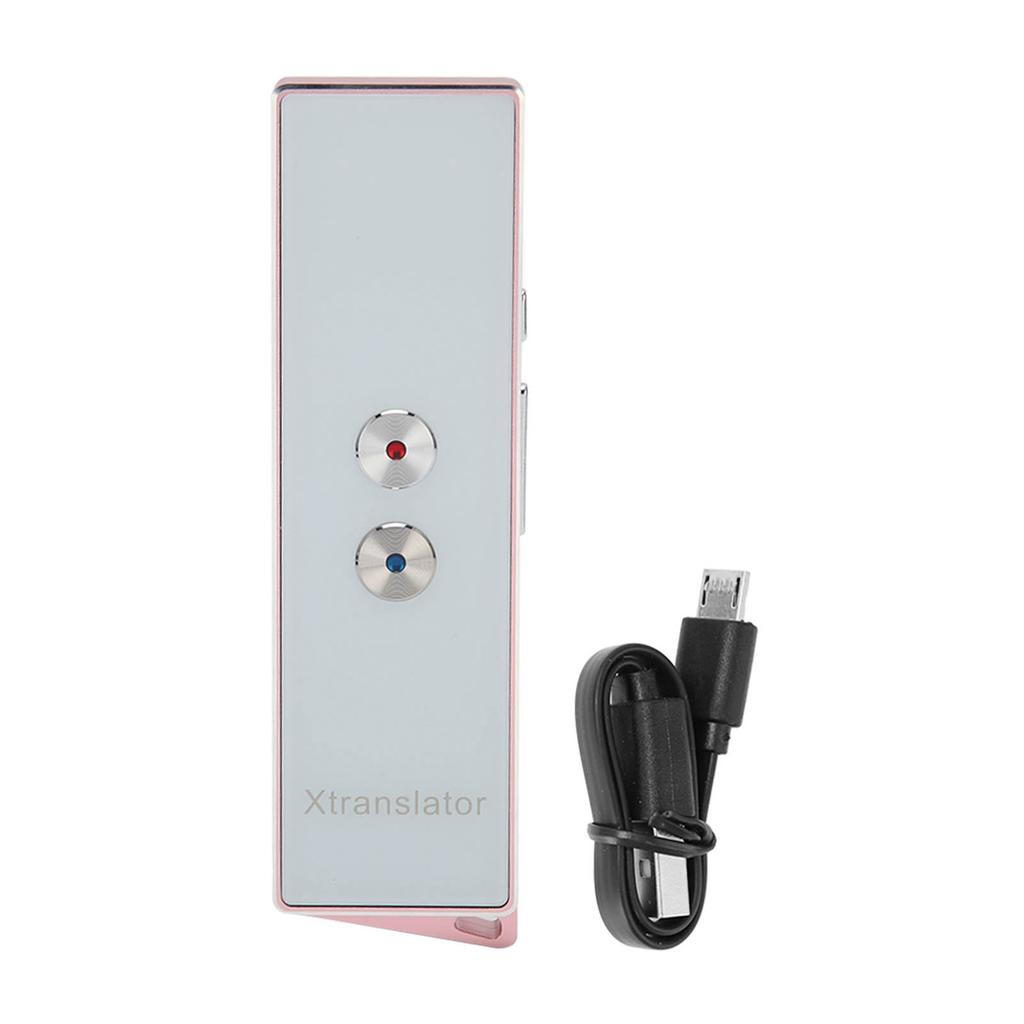 Smart Voice Translator Real Time 70 Accents Low Power Dissipation Language Translator Device Handheld for Work for Learn