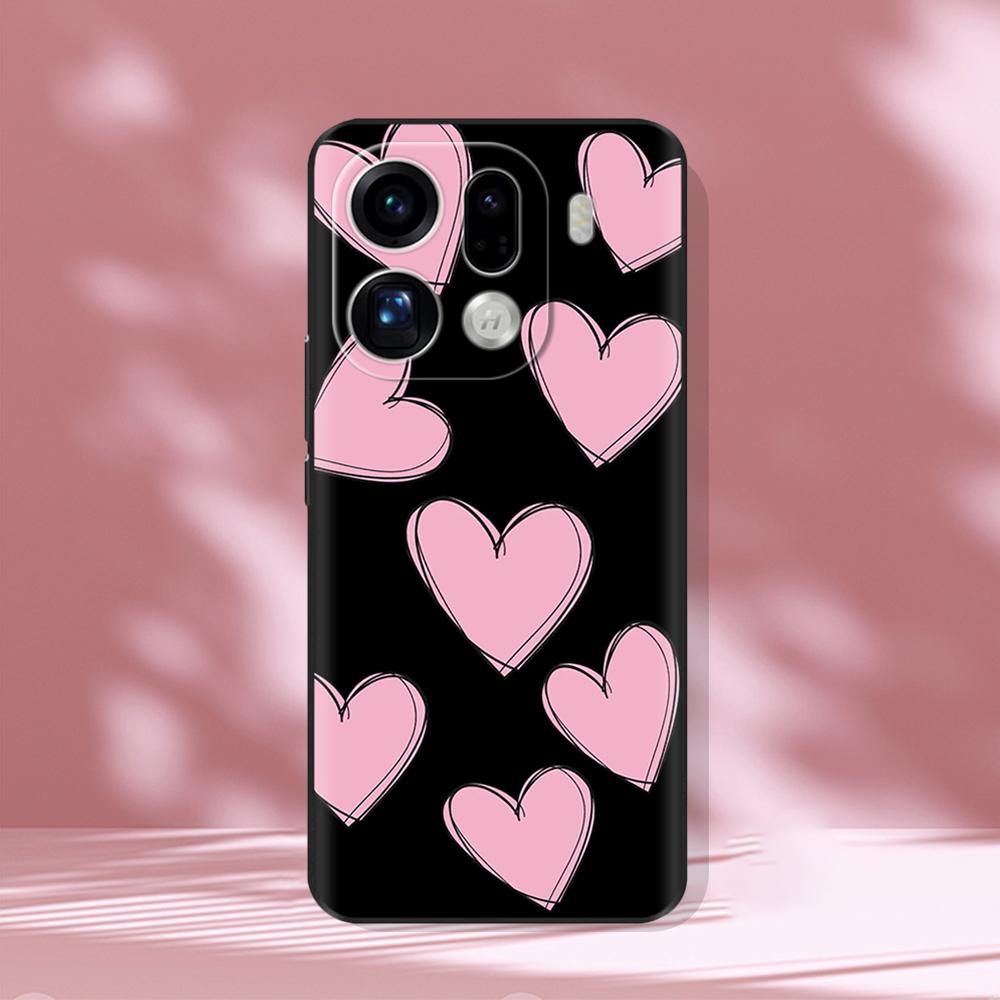 For OPPO Find X9 Find X9 Pro 5G Shockproof Case Soft TPU Silicone Phone Cover FindX9 Pro Funda Bumper Cartoon Painted Back Cover