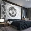 Man Utd Wall tapestry, aesthetic printed fabric blanket, suitable for bedroom, living room, and home decor.