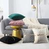 Decorative Velvet Pillow Cover Design Pleated Cushion Covers Pillowcase for Living Room Luxury High Quality Velvet Cushion Cover
