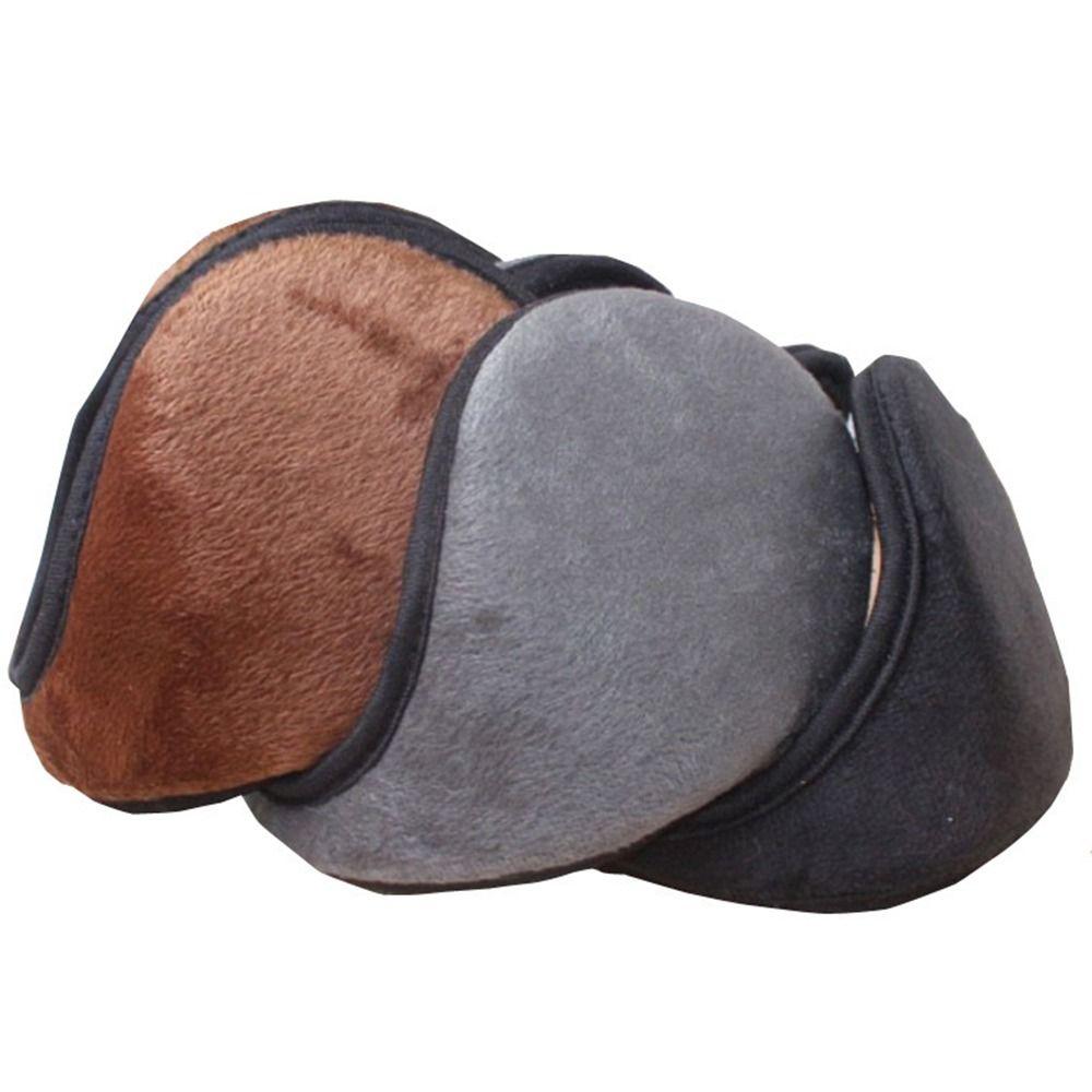 For Male For Female Solid Color Keep Warmer Earflap Plush Earmuffs Earcap Ear Cover Ear Warmers