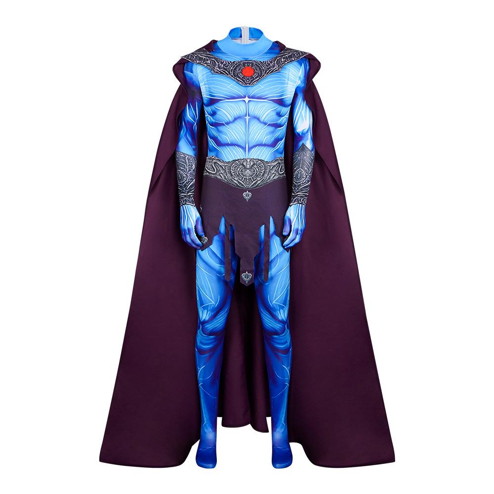 Cosplay universe giant Seaman rises cos suit skeleton king tights film and television two-dimensional cosplay performance suit