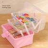 Childrens Hair Accessories Storage Box Head Rope Hairpin Card Pen Sundries Stationery Box Cute Girl Jewelry Box Spiegel Miror