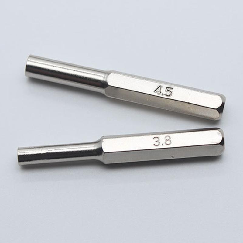 3.8mm 4.5mm Stainless Steel Security Screwdriver Tool Bit Replacement For SNES N64 Security Screwdriver Bit Set