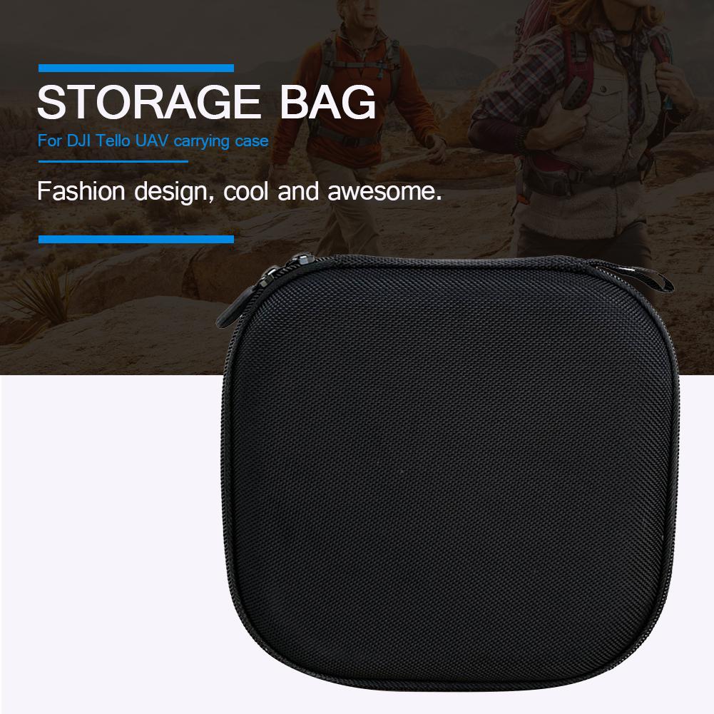 Drone Carrying Case Replacement for DJI Tello Drone Safety Carrying Bag Portable Double Zipper Storage Bag