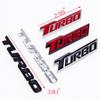 3D TURBO Logo Auto Styling Aufkleber Metalllegierung Emblem Abzeichen Aufkleber Auto Dekoration Zubehör für Cruze Geely für VW