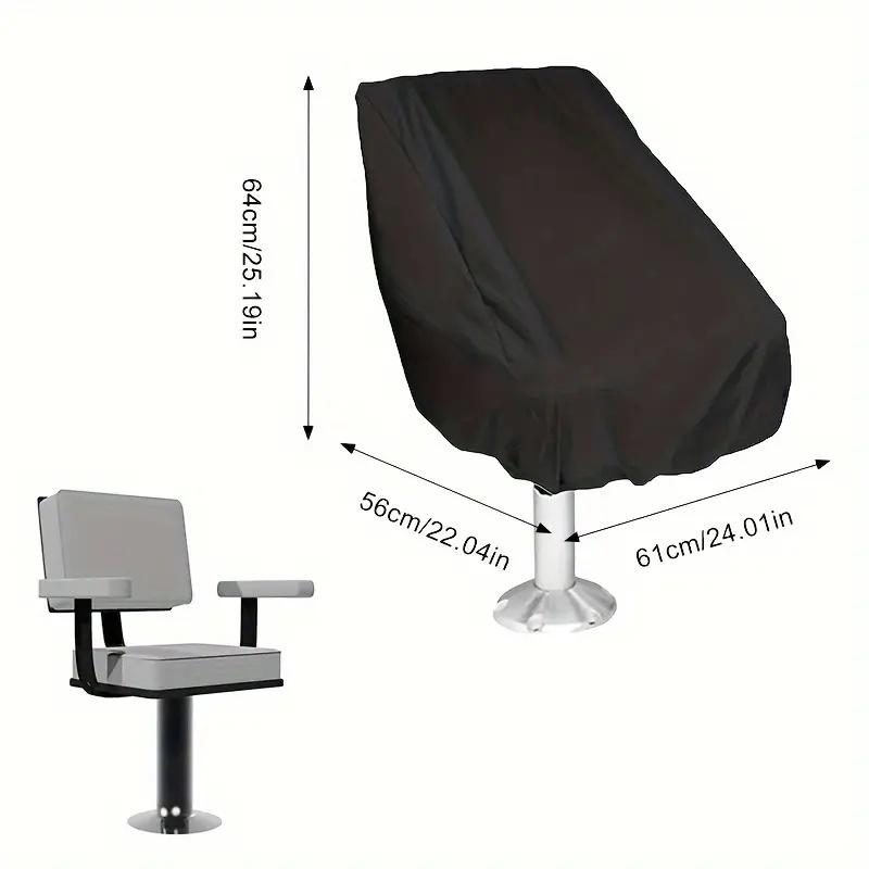 Boat Seat Cover, Chair Cover, Outdoor Yacht Chair Cover, Cruise Ship Exterior Seat Protection Cover