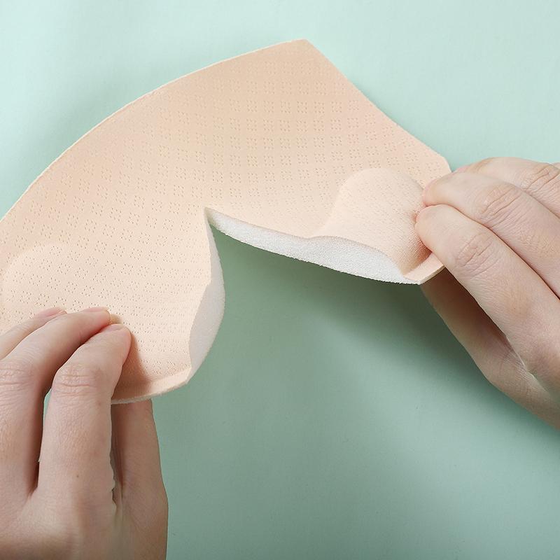 2 Stück Sexy Damen BH Einlagen Einsatz Herausnehmbare Polsterung Büstenhalter Brustvergrößerer Schwamm Push-Up Cups für Badeanzüge Bikini