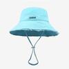 Autumn and winter hat women's large brim showing face small bucket hat versatile basin hat high sense solid color bucket hat