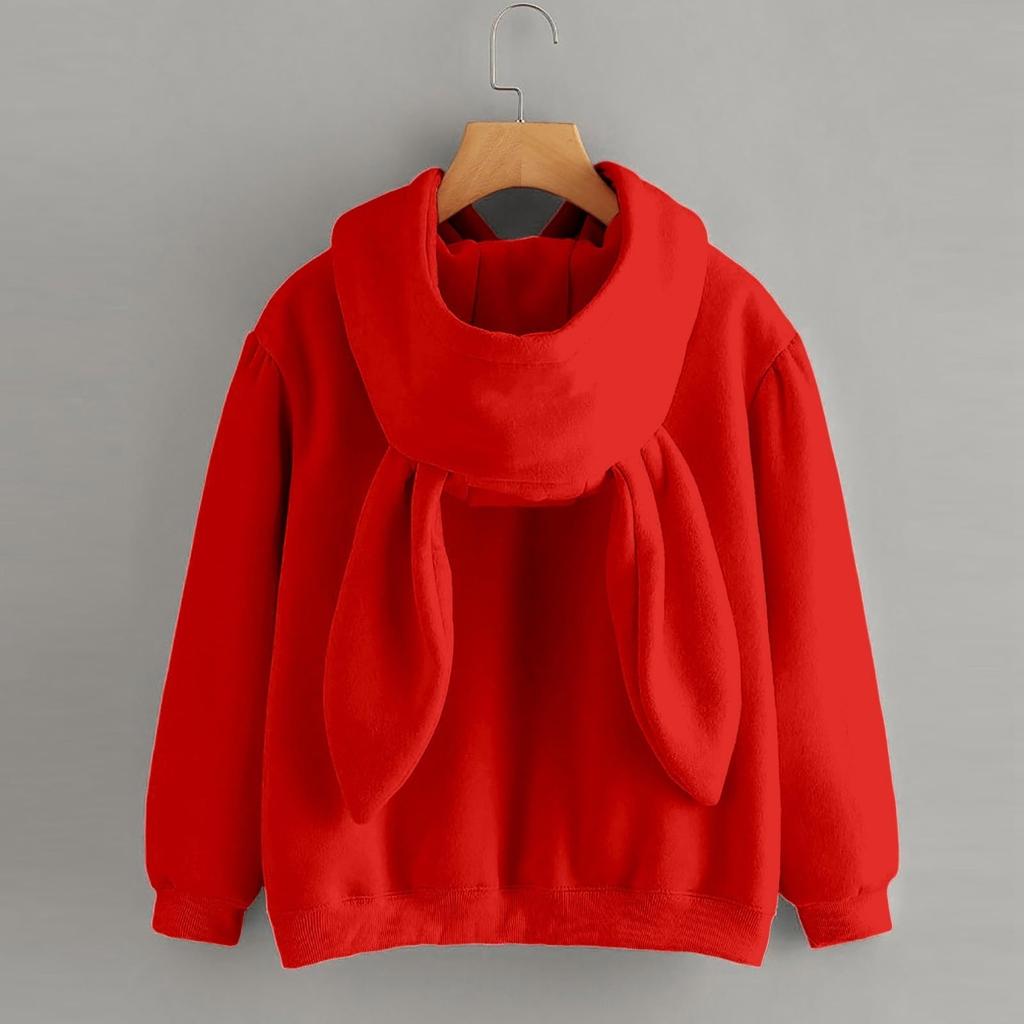 Women's Hooded Sweatshirt with Pocket Long Sleeve Pullover Casual Top