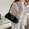 Women's Shoulder Bags Solid Color Popular Small Bag Trend Summer 2026 New Trendy Crossbody Bags Texture Shoulder Underarm Bag