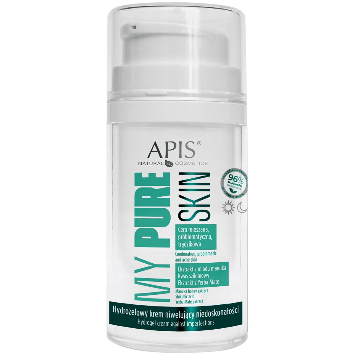 

APIS - MY PURE SKIN Hydrogel cream that eliminates imperfections, 50 ml