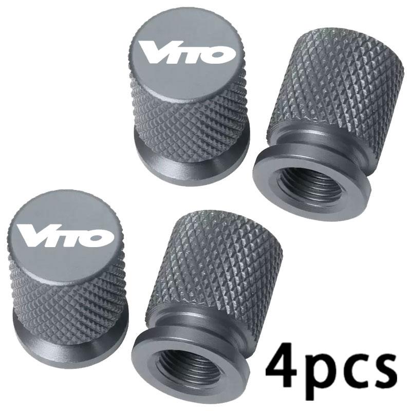 4PCS Colorful Car Accessories Car Tire Valve Cap For Mercedes Benz VITO