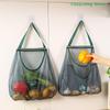 1PC Multi-purpose Breathable Mesh Hanging Bags Portable Hanging Kitchen Fruit And Vegetable Storage Bag