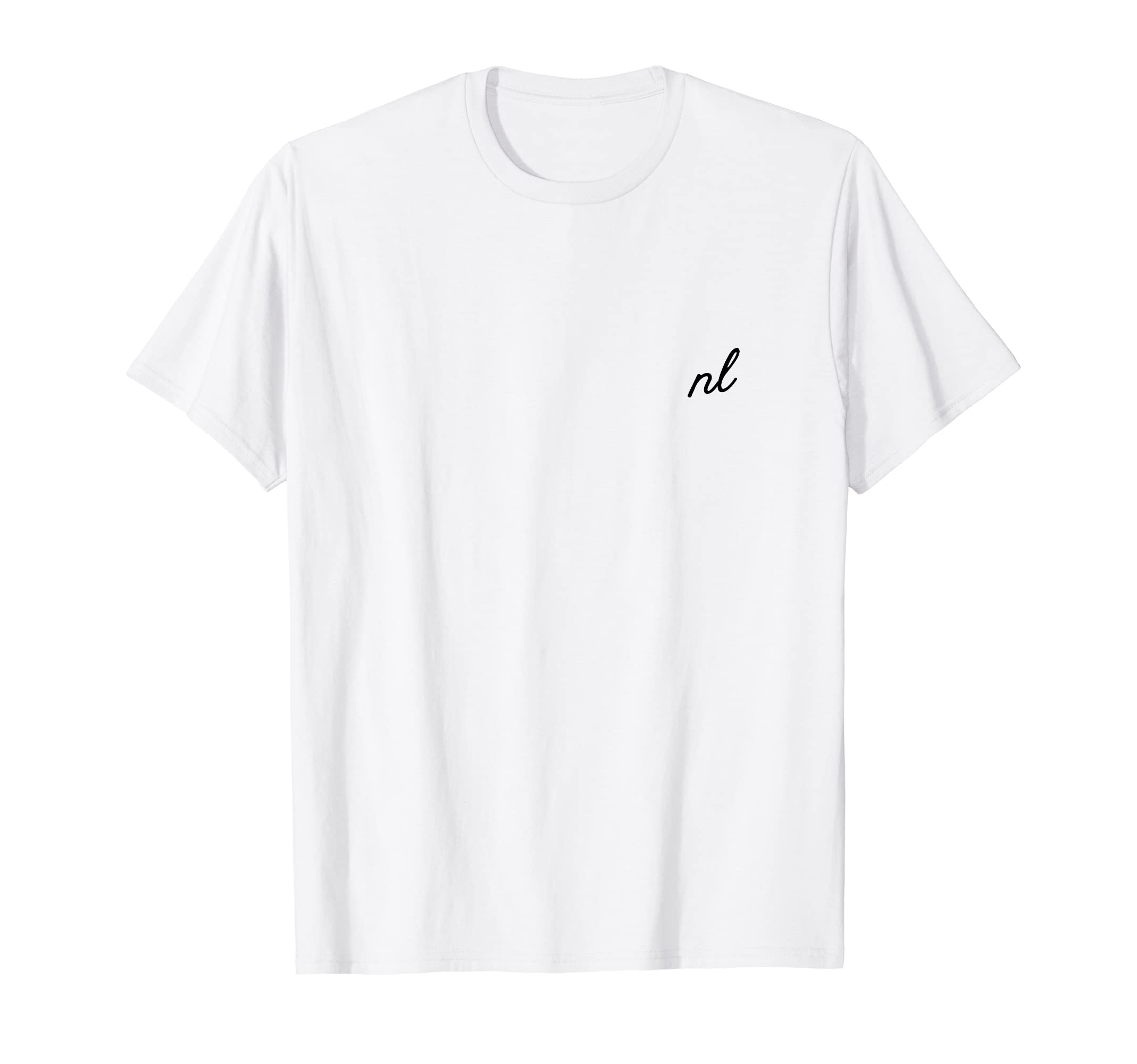 

Простая летняя футболка с коротким рукавом One Point Minimalist Kids Clothing Stylish Cursive [nl] для женщин и мужчин и детей белый