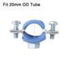 1Pcs Nut Hoop Round Hose Clamp Pipe Fitting Tube Clip Bracket New Suspension Pipe Holder