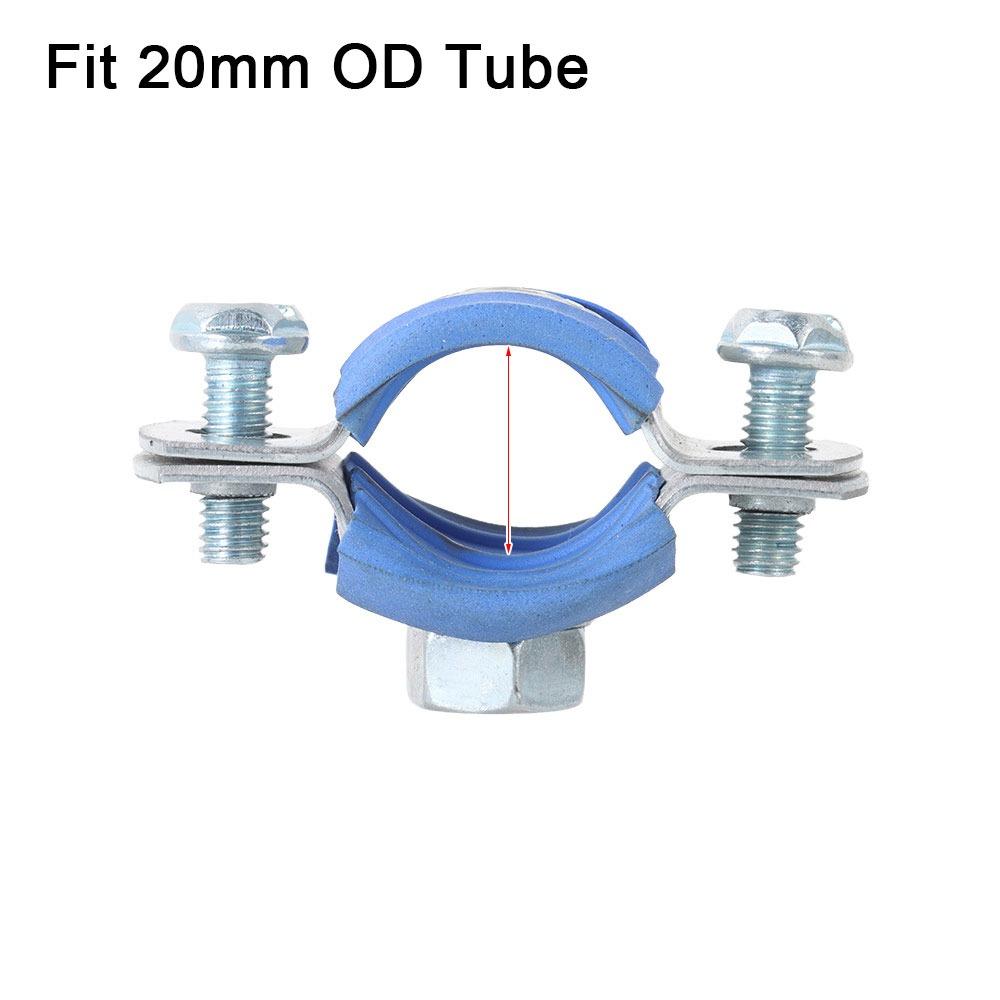 1Pcs Fastener Hardware Round Hose Clamp Pipe Fitting Tube Clip Bracket Suspension Pipe Holder
