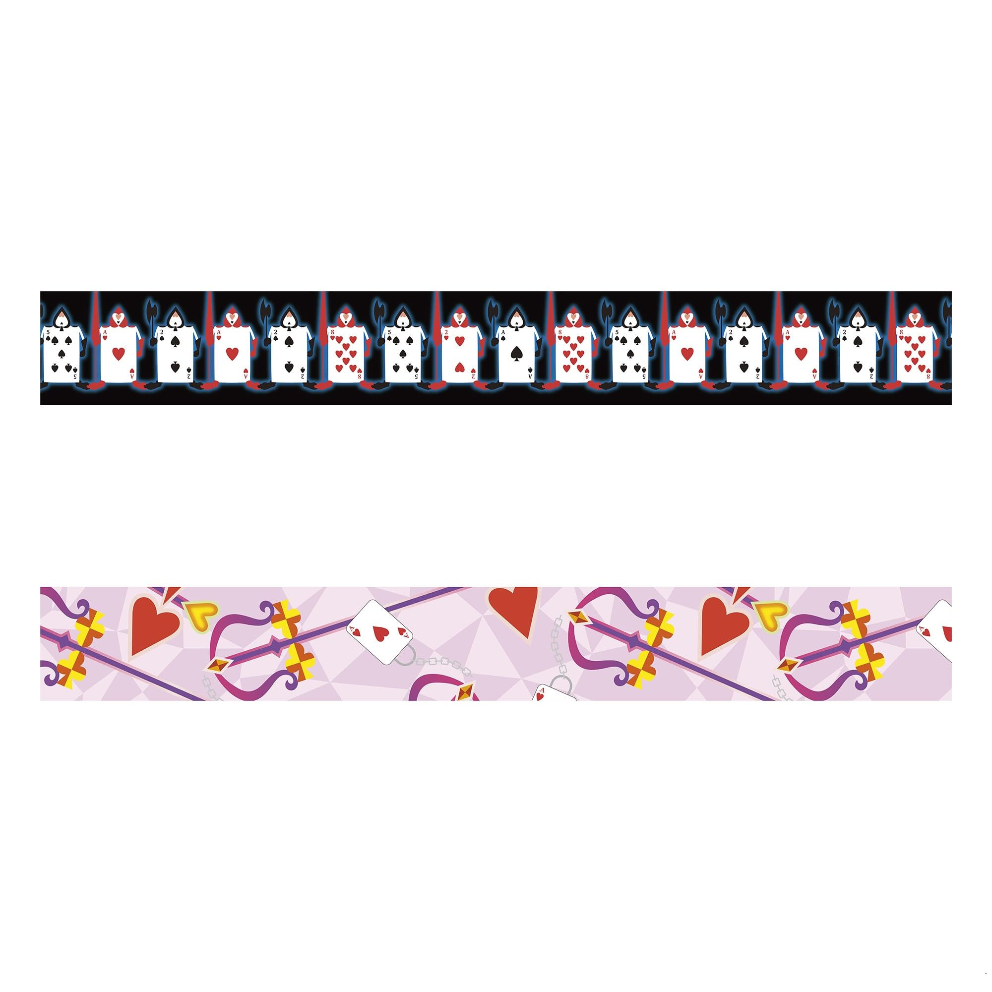 

Kingdom Masking Tape Set Wonderland Hearts/Stationary