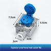 86 Type Industrial Explosion-Proof Wall Switch & Socket with Lighting Switch - EX Certified, 220V