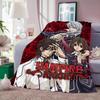 Anime V-Vampire Knight Throw Lightweight 240g Flannel Blanket Soft Skin-friendly for Summer Cooling