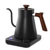 Electric Gooseneck Kettle 1200W Powerful and Fast Water Boiler Stainless Steel Inner NTC Temperature Control LCD Display Auto