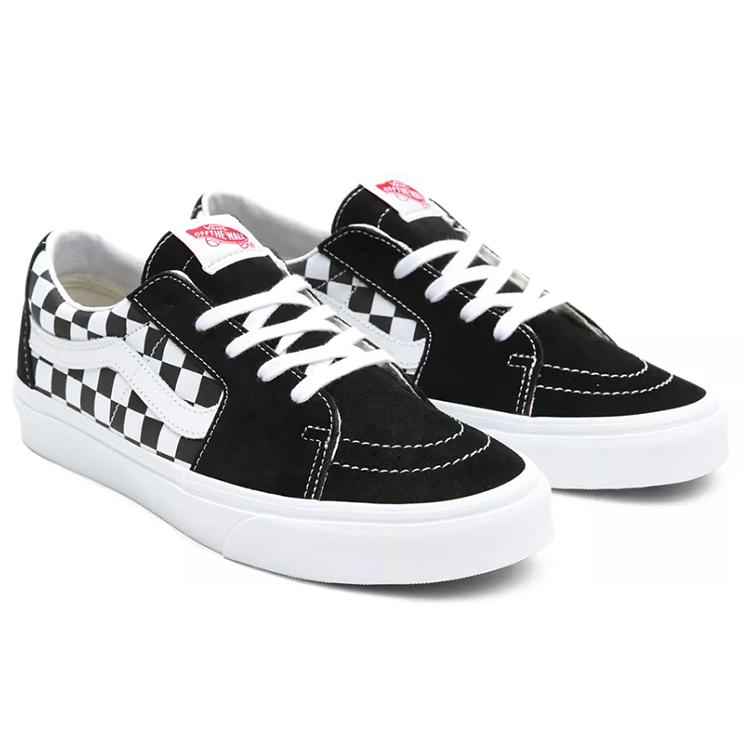new Sk8 Vans Low 'Checkerboard Black'