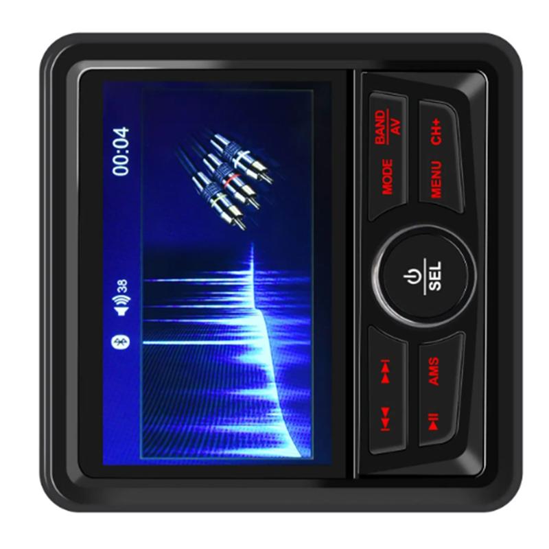 Marine Radio For Yacht ATV UTV Digital Media Audio Playe Waterproof Boat Accessories