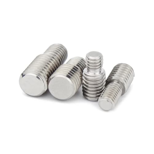 5pcs 304 Stainless Steel Adapter Male to Male Conversion Double Head Transfer Screw Bolt M3 M4 M5 M6 M8 (M5*6-M6*6)