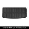 Eco-Friendly TPE Floor and Trunk Mats for 2022-2025 Acura MDX