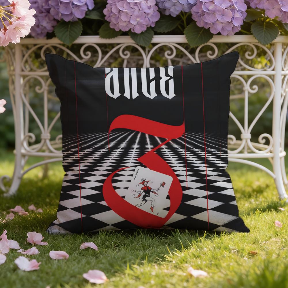 Korean TV A-Alice In B-Borderland Cushion Cover Home & Car Dual-Scene Pillow Cover: Reversible for Premium Comfort