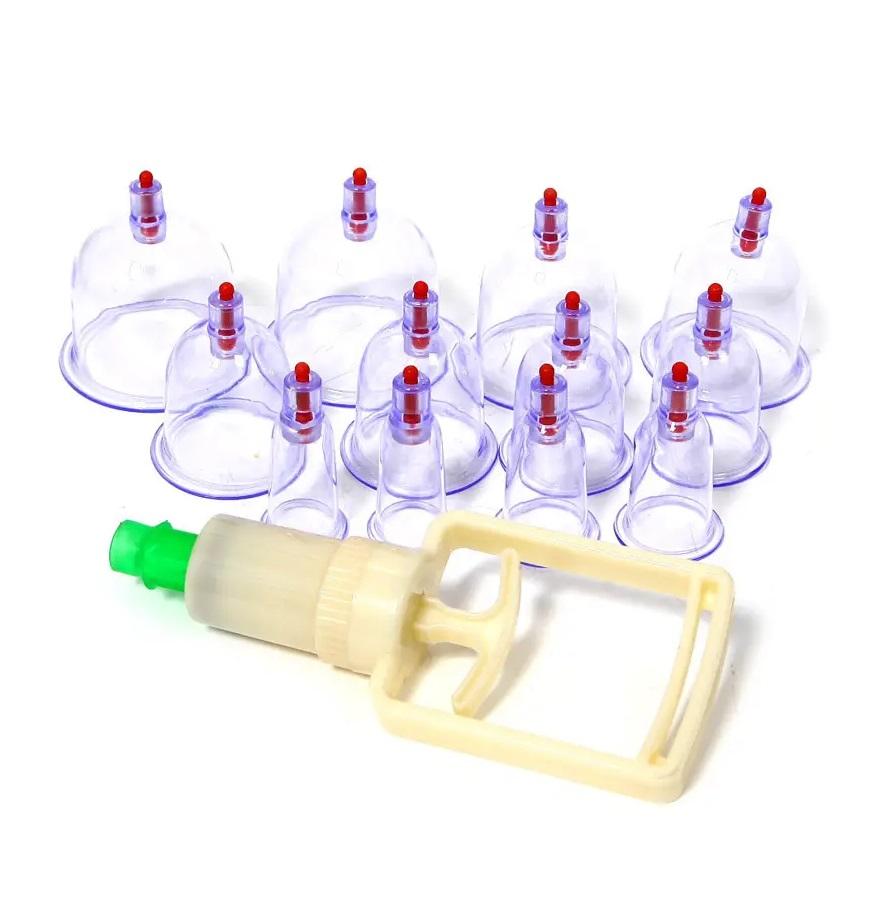 

Вакуумні банки з насосом для лікувального масажу та хіджами Reclaire