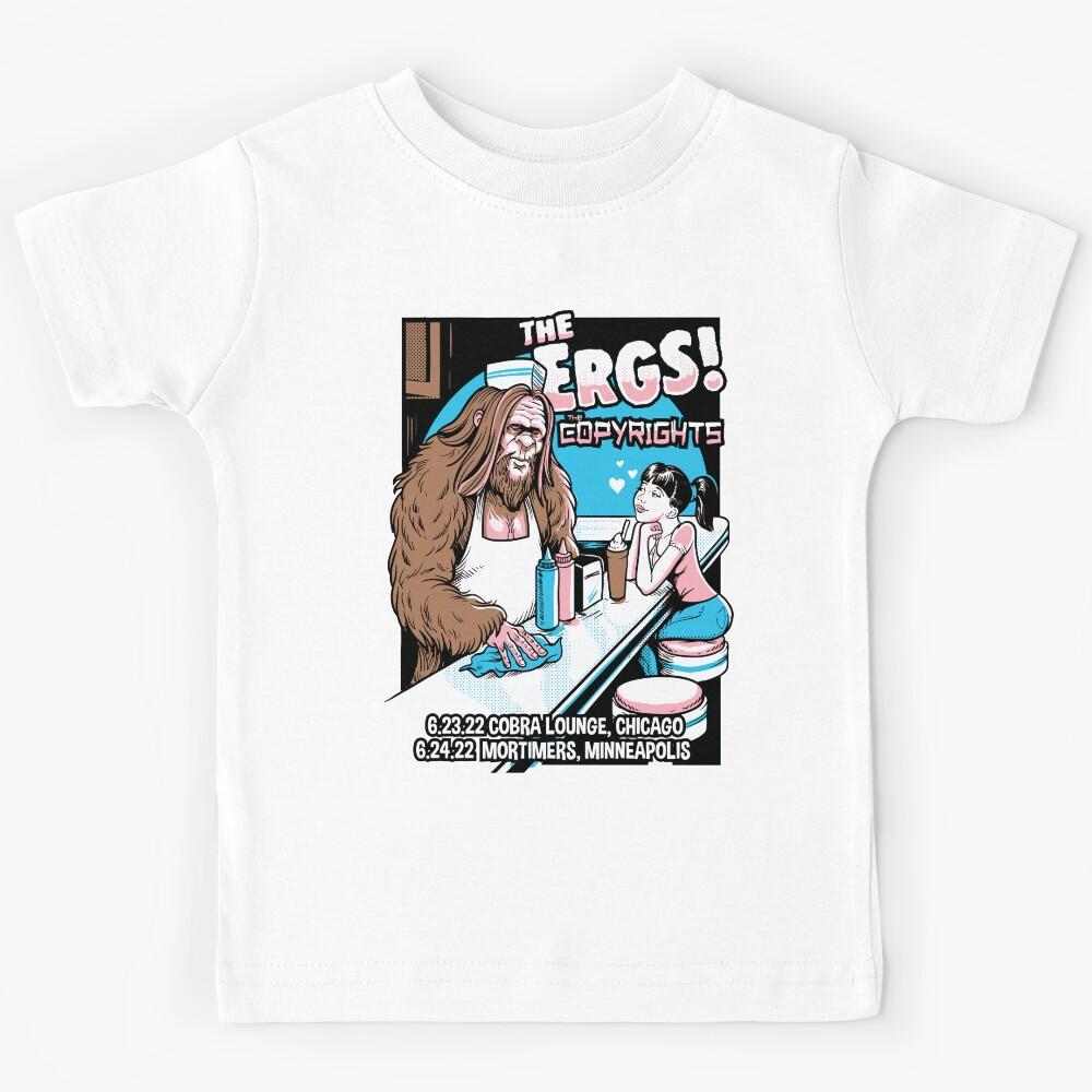The Ergs - Nostalgic Punk Rock & DIY Spirit Kids T-Shirt 120