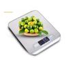 Stainless Steel Digital Kitchen Scale 1G Precision 5Kg Capacity Tare Function For Cooking Baking Food Weighing