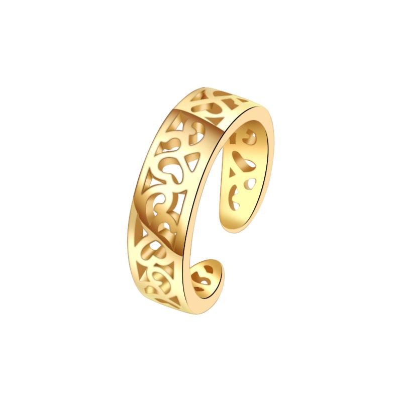 1 PCS Adjustable Toe Ring for Women Girls Open Tail Ring Band Hawaiian Foot Jewelry