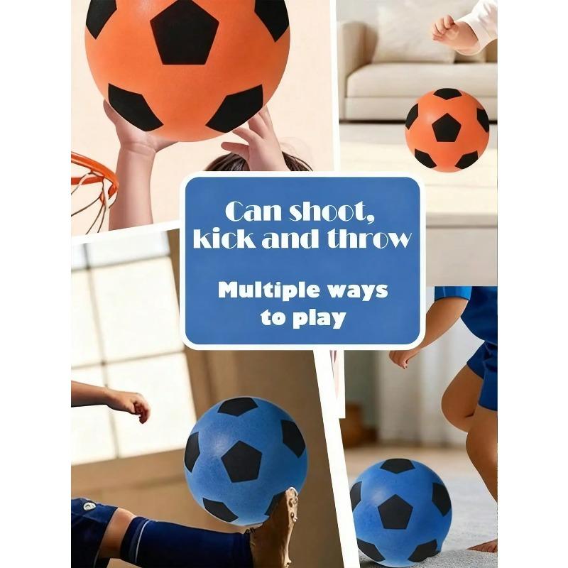 Pallone da Calcio in Schiuma Silenzioso Morbido Alta Rimbalzante Allenamento Silenzioso Indoor