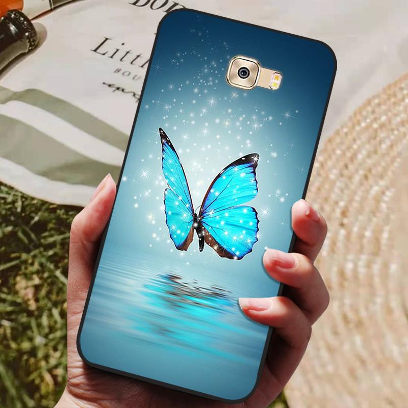 For Samsung C7 Pro Case Silicone Soft TPU Phone Cover for Samsung Galaxy C9 Pro Case Bumper for Galaxy C7 Pro C7Pro C 7 Capa