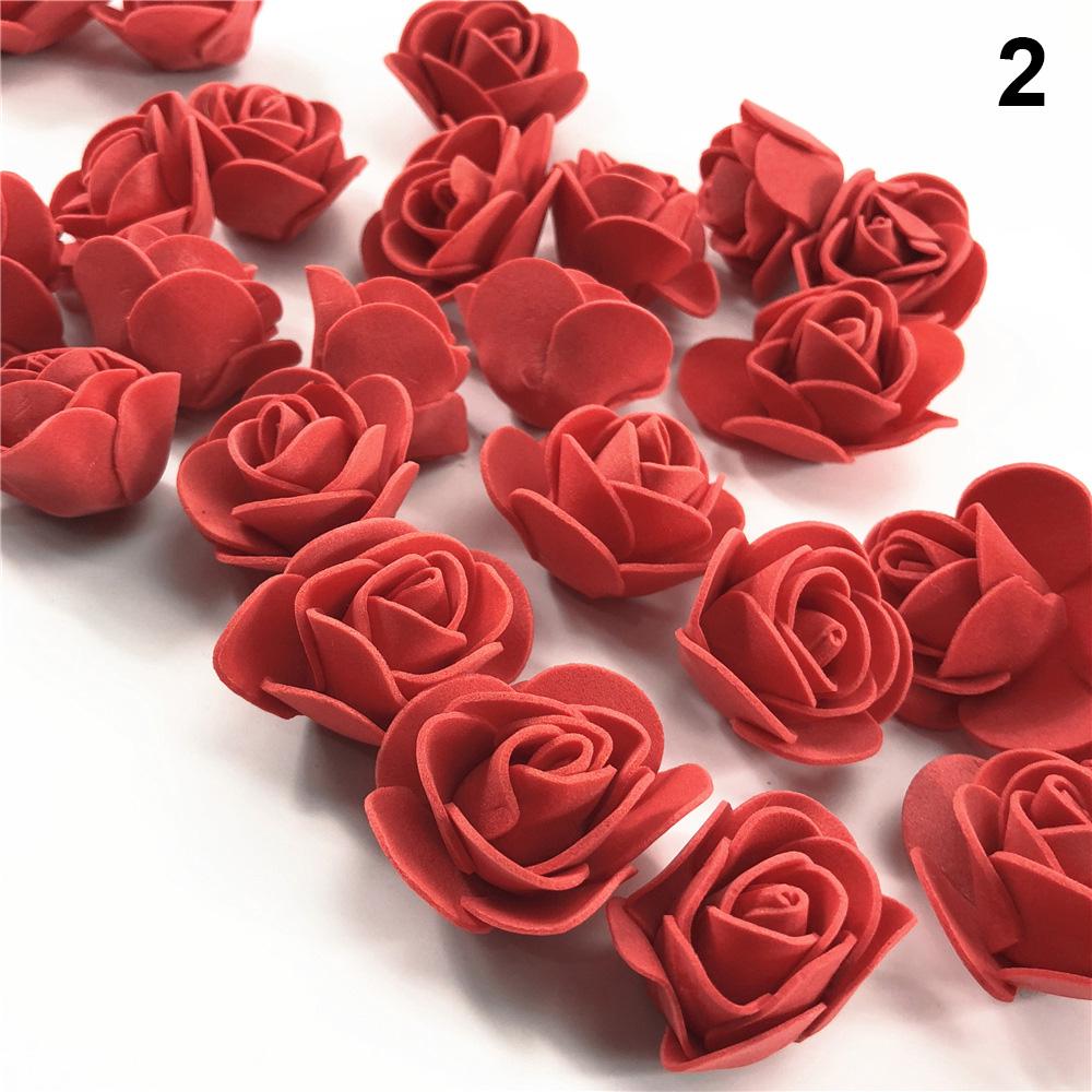 

Голова цветка медведя Подарок Праздничные принадлежности Искусственные цветы Пена Роза Цветок Свадебное украшение 2