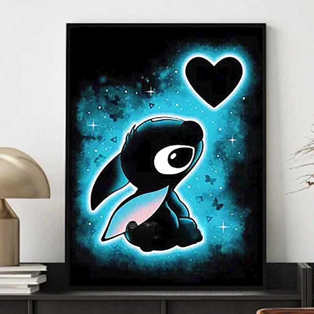 Full Round Diamond Painting Lovely Stitch Art Rhinestone Picture Mosaic DIY 5D Cross Stitch Embroidery Home Decoration