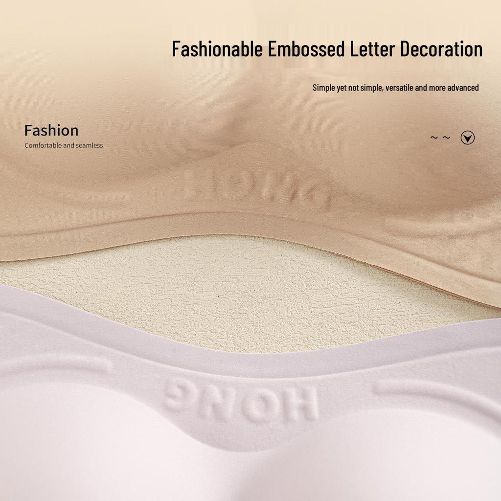 Seamless Women's Anti-Sag Jelly Bra: High-Quality, Adjustable, Lightweight for Small Chest